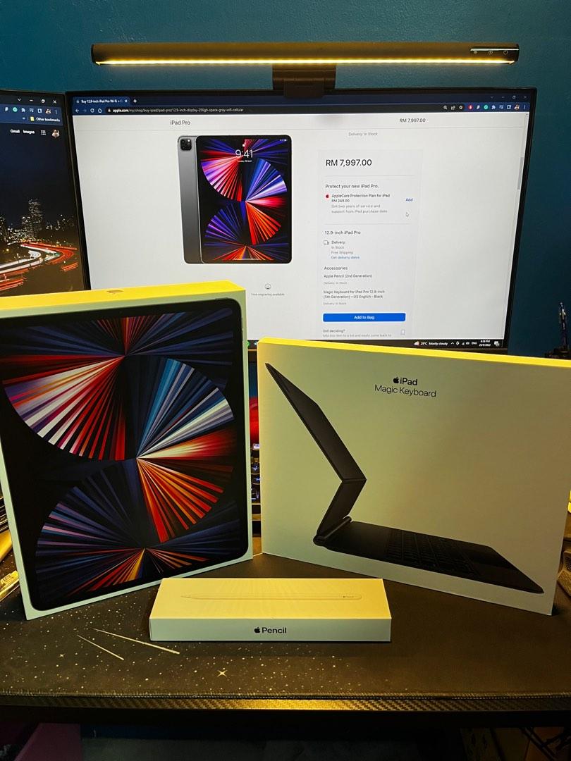 Wi-FiCellulaiPad Pro 12.9インチ第３世代 ＋ Apple Pencil 2 - iPadアクセサリー