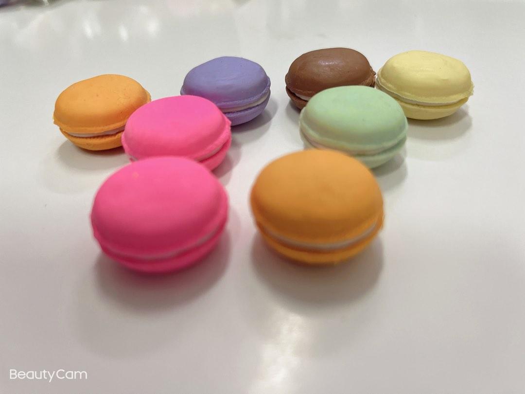 Macaron Eraser, Hobbies & Toys, Stationery & Craft, Stationery & School