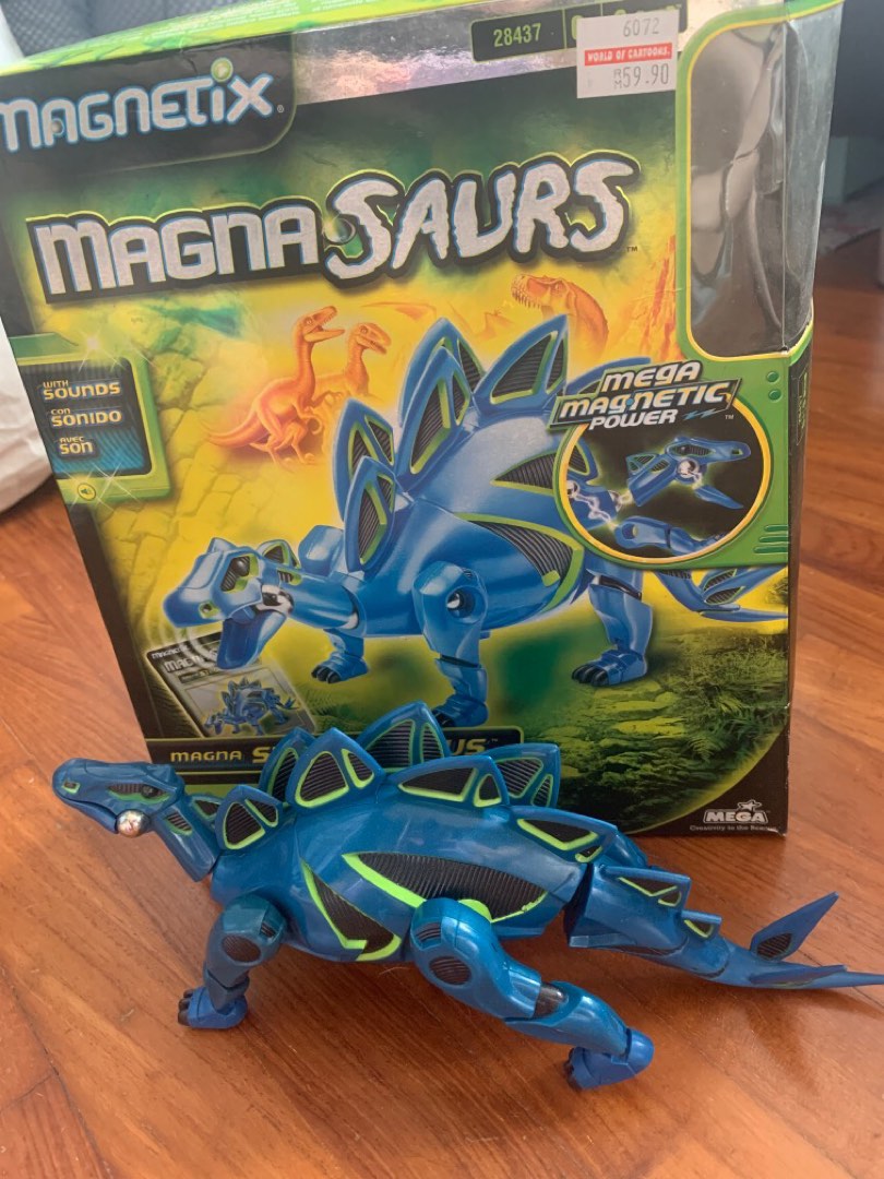 Magnasaurs magnet dino, Hobbies & Toys, Toys & Games on Carousell