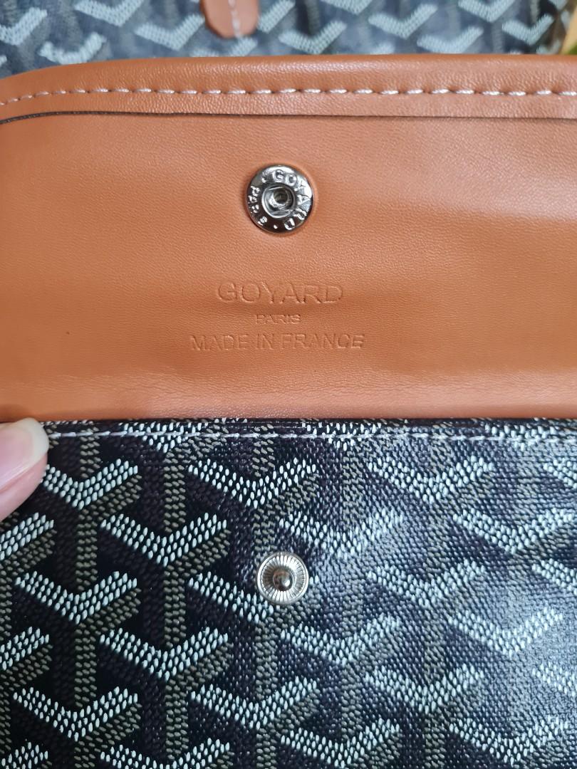 Maison Goyard Saint Louis PM Bag (Black and Brown), Luxury, Bags & Wallets  on Carousell