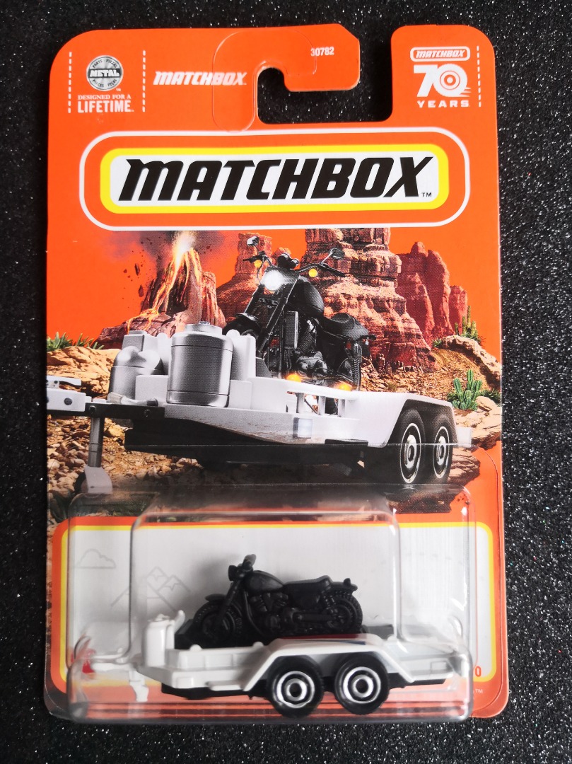 matchbox cycle trailer