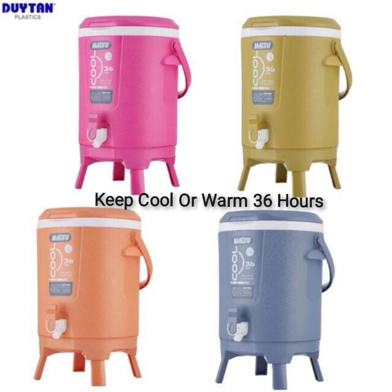 MATSU DUYTAN 10L Ice Cooler Box Water Dispenser Tahan 2436 Jam Camping Picnic, Furniture & Home