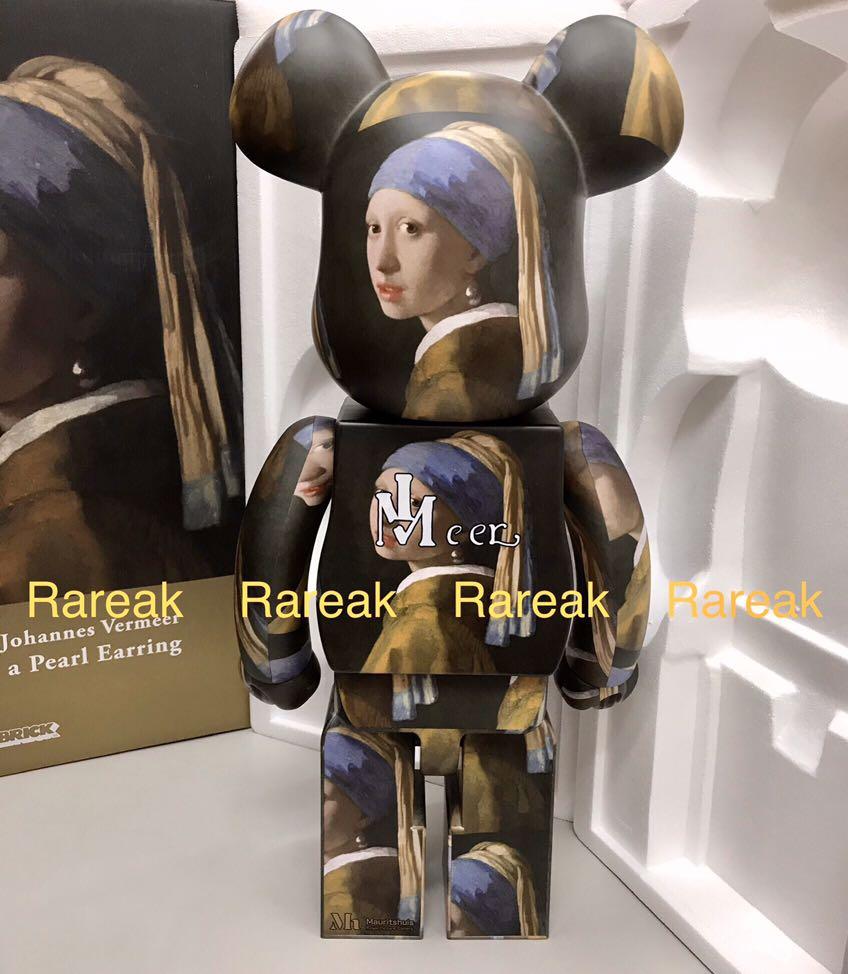 Medicom Bearbrick 2022 Johannes Vermeer Girl with a Pearl Earring