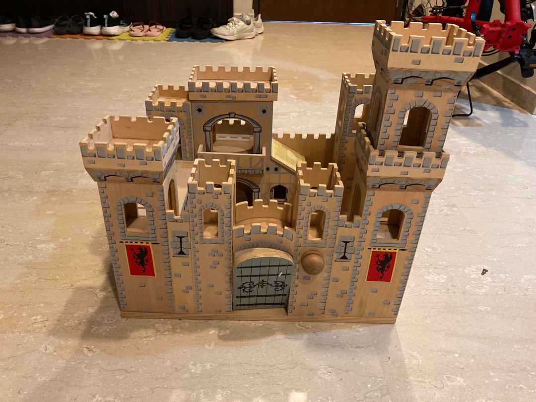 Melissa doug shop castle medieval