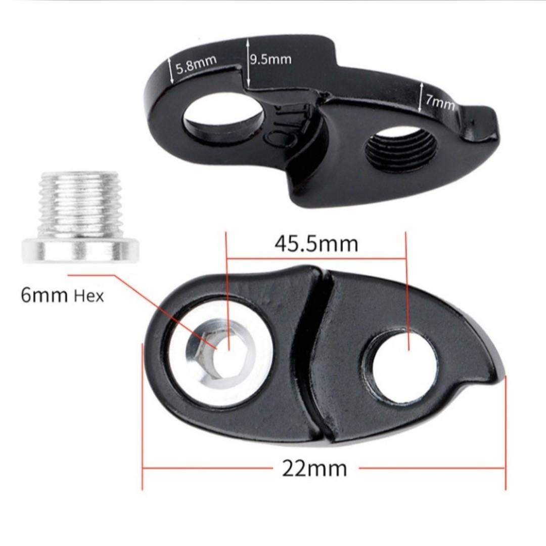 Meroca Rear derailleur extension extend, Sports Equipment, Bicycles