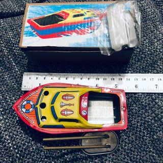 Metal toy boat