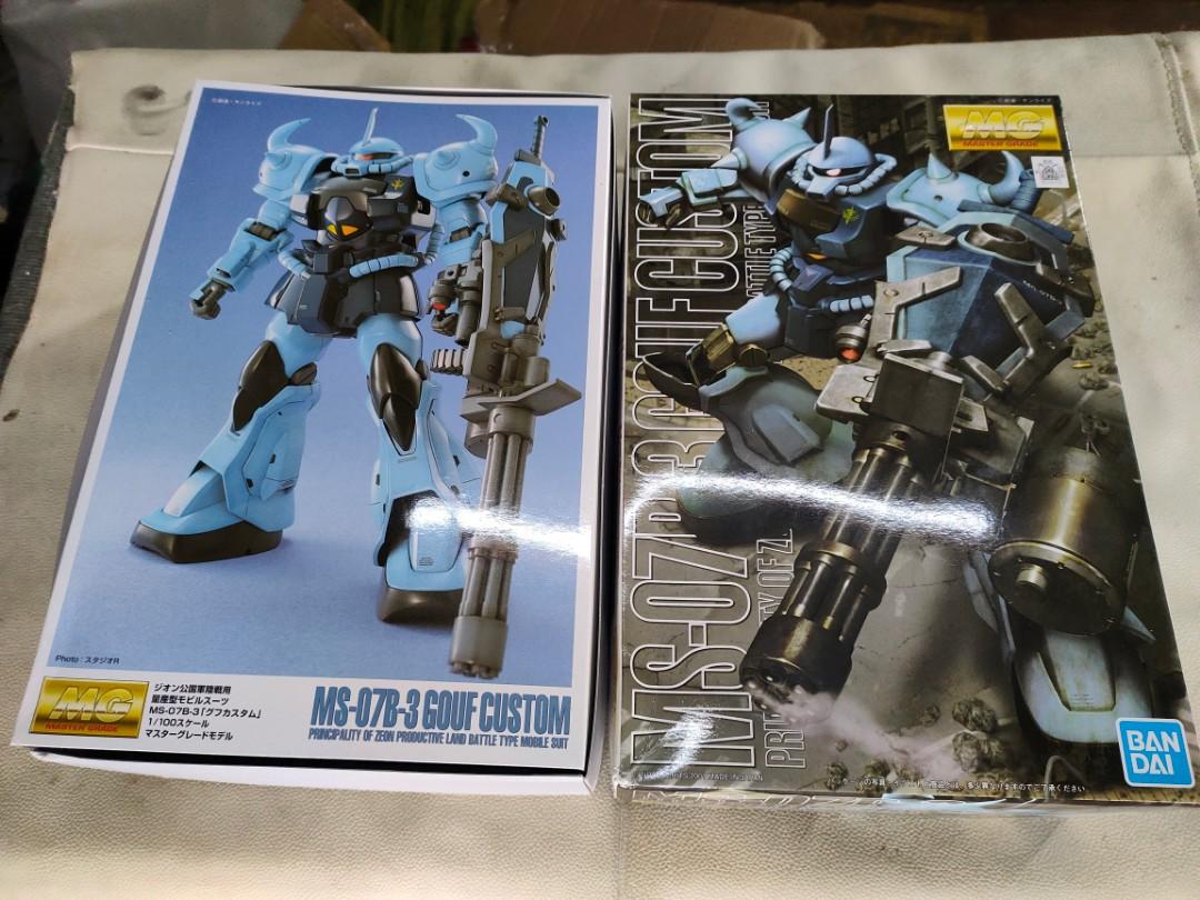 バンダイ MG MS-07B-3 GOUF CUSTOM グフカスタム - プラモデル