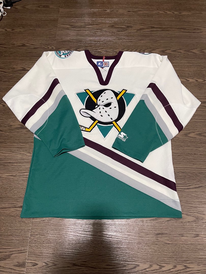 Official NHL Mighty Ducks Jersey Vintage Starter Jersey -  UK