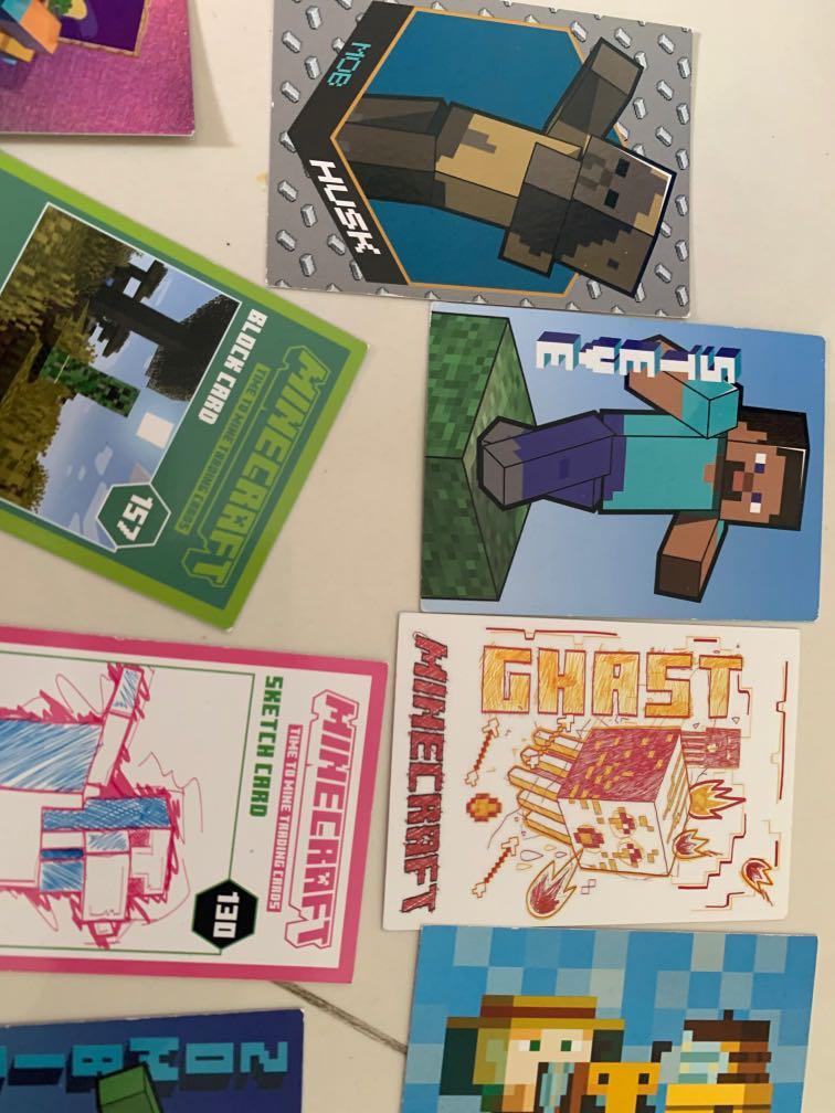 Minecraft Game Cards Hobbies Toys Toys Games on Carousell