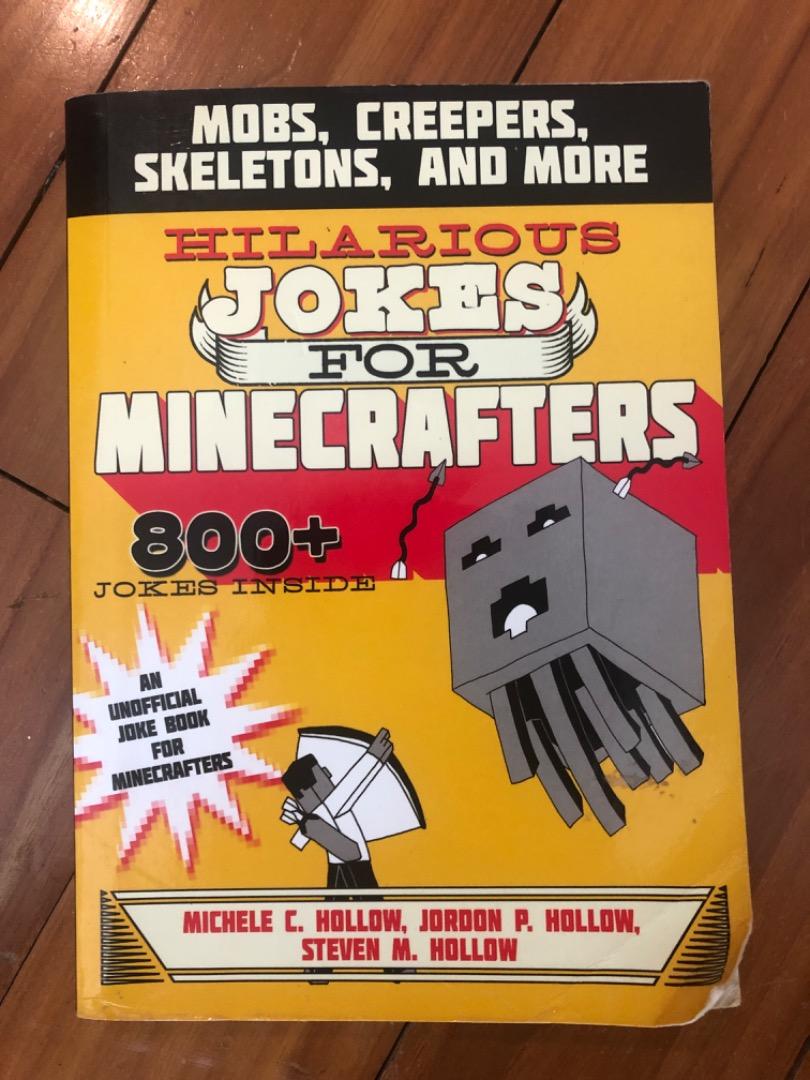 Minecraft joke book, Hobbies & Toys, Books & Magazines, Children's