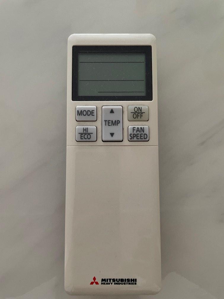 Mitsubishi Heavy Industries Aircon Remote Control, TV & Home Appliances, Air Conditioners