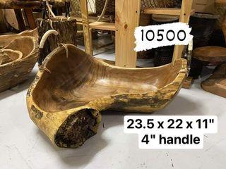 Molave antique driftwood bowls