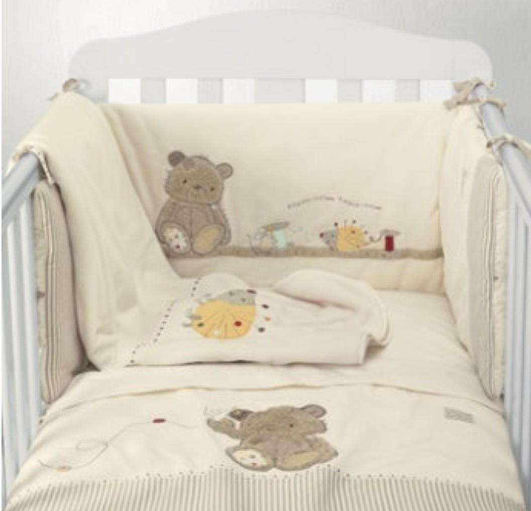 Mothercare crib bumper hot sale