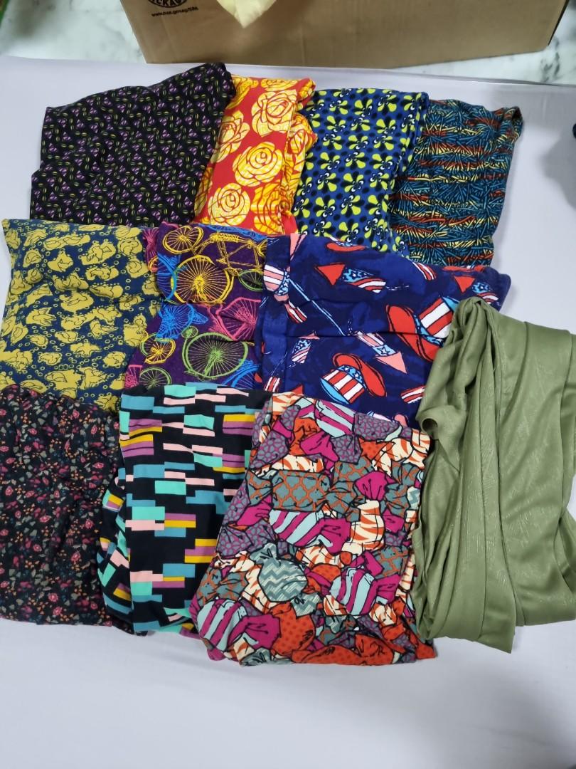 Moving out sales) Lularoe one size 10 pcs, Women's Fashion, Bottoms, Jeans  & Leggings on Carousell