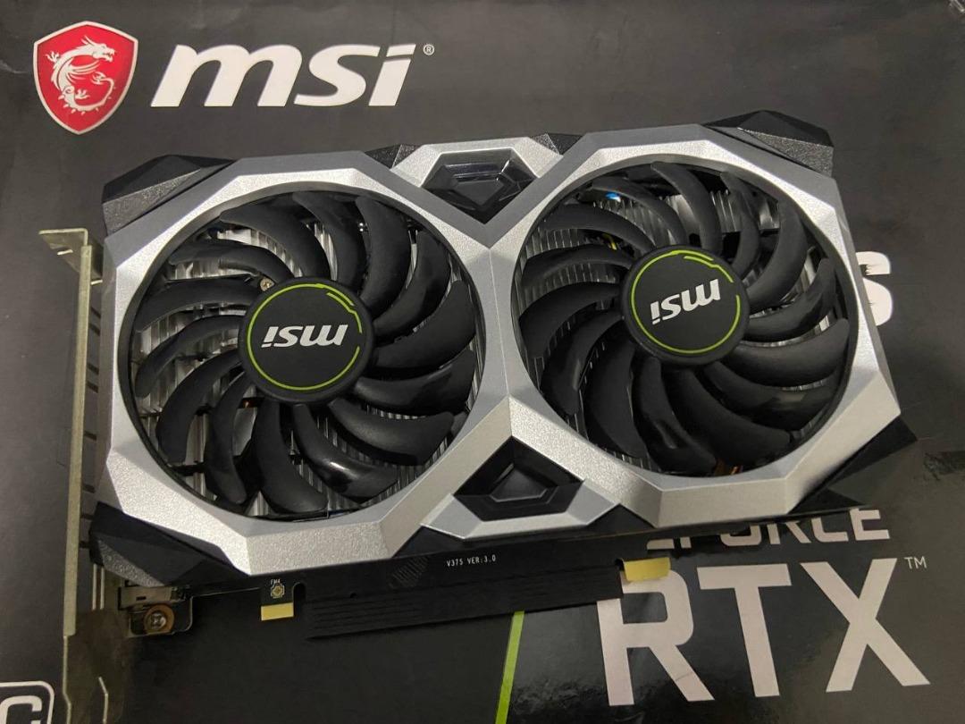 MSI GeForce RTX 2060 VENTUS XS 6G OC, Computers & Tech, Parts