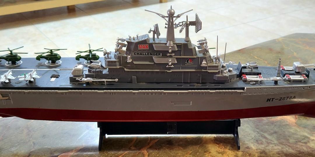 Naval Ship Model with remote control (HT2878A), Hobbies & Toys, Toys