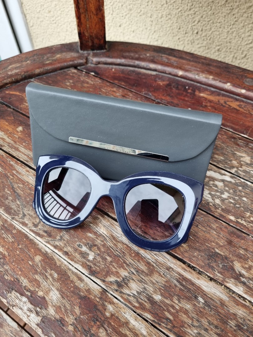 Navy Blue Frame Sunglasses Womens Fashion Watches And Accessories Sunglasses And Eyewear On 