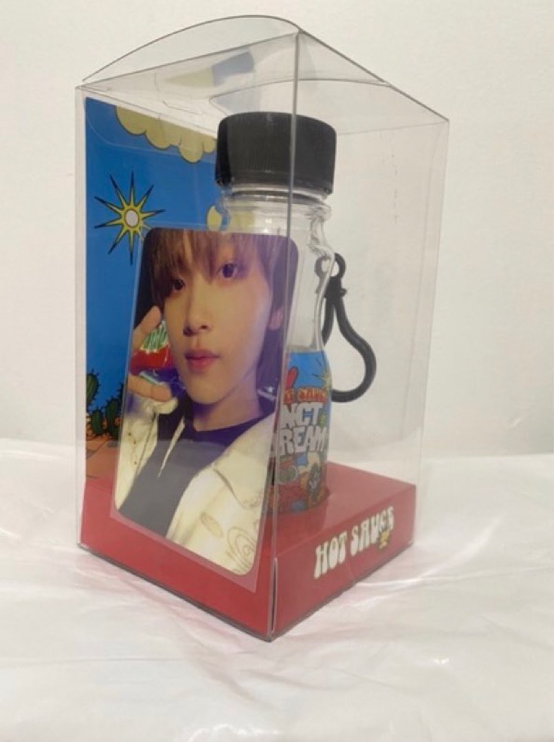 NCT DREAM Hot Sauce bottle keychain, Hobbies & Toys, Memorabilia