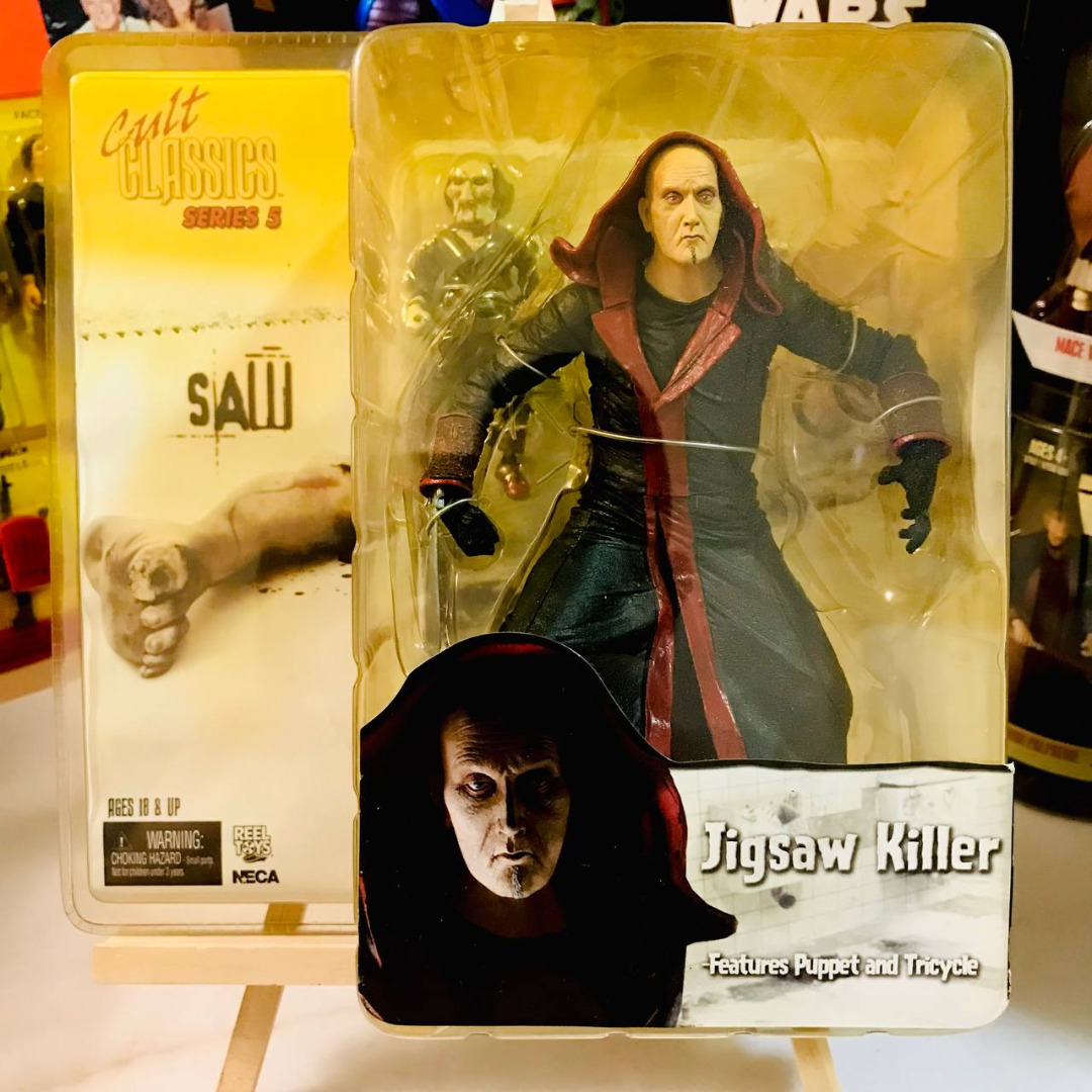 NECA CULT CLASSICS SERIES 5 THE SAW JIGSAW KILLER ( PUPPET & TRICYCLE