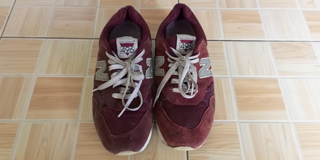 New balance discount 496 marrone