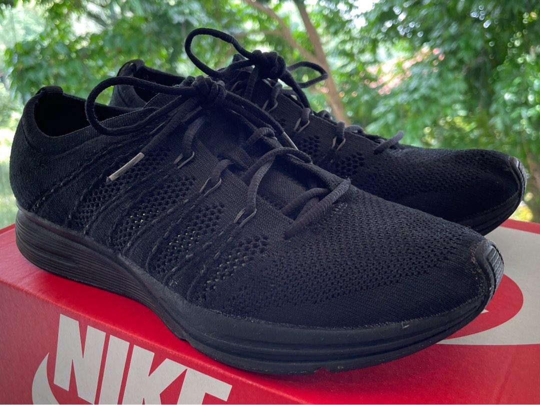Nike Flyknit Trainer 2018 'Black Anthracite', Men's Footwear, Sneakers on