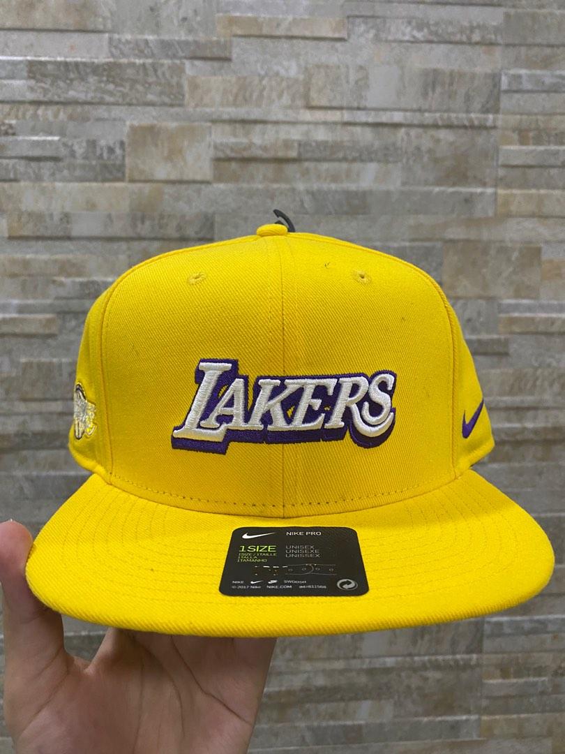 Lakers cap nike top