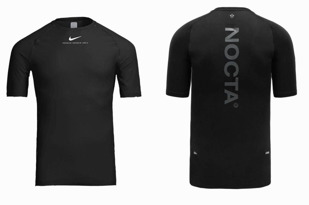 Nike Nocta Short-sleeve Base Layer Basketball Top in Black for Men