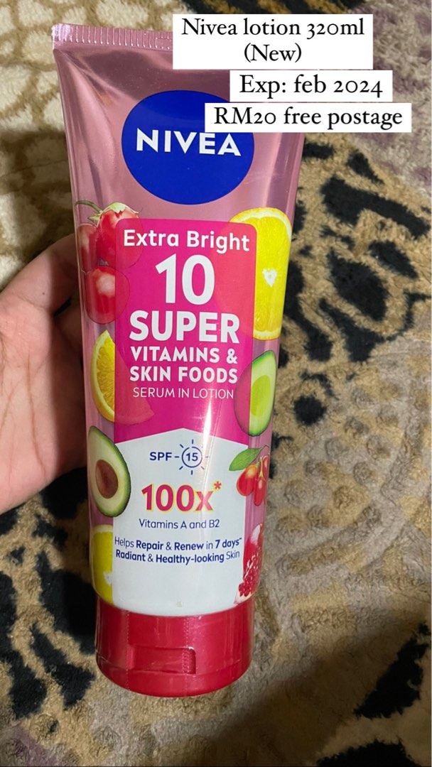 NIVEA LOTION, Beauty & Personal Care, Bath & Body, Body Care on Carousell