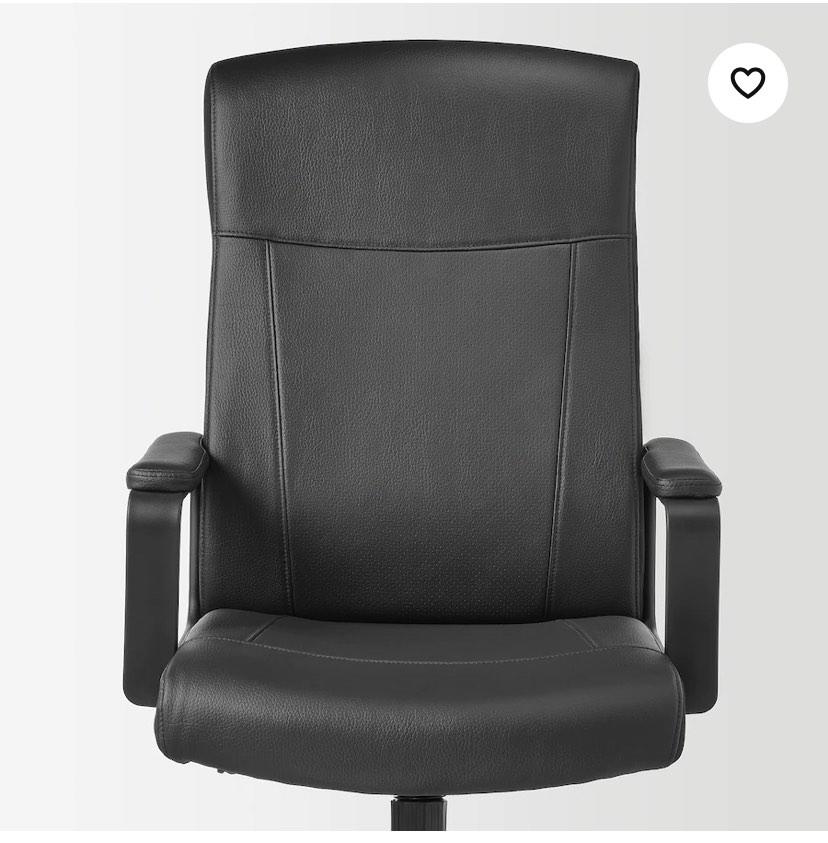 Office Chair ikea MILLBERGET swivel chair, Furniture & Home Living