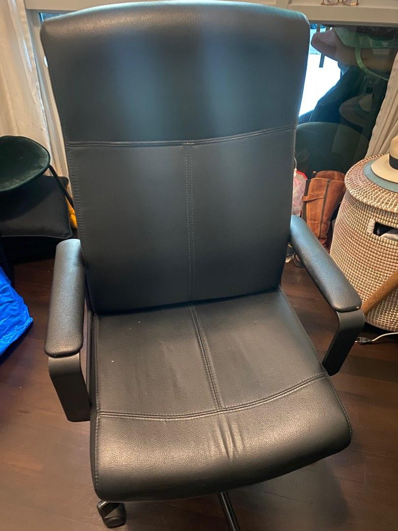 Office Chair ikea MILLBERGET swivel chair, Furniture & Home Living