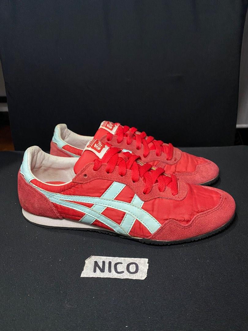 Onitsuka Tiger Serrano Red Women s Fashion Footwear