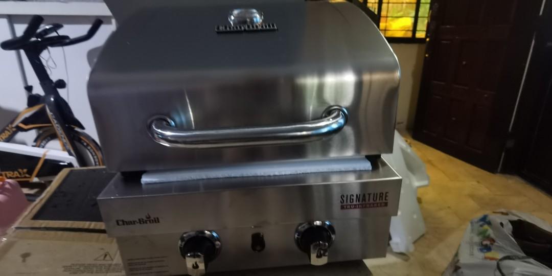 Original Char Broil Signature All In One Tru Infrared 2 Burner LPG Gas