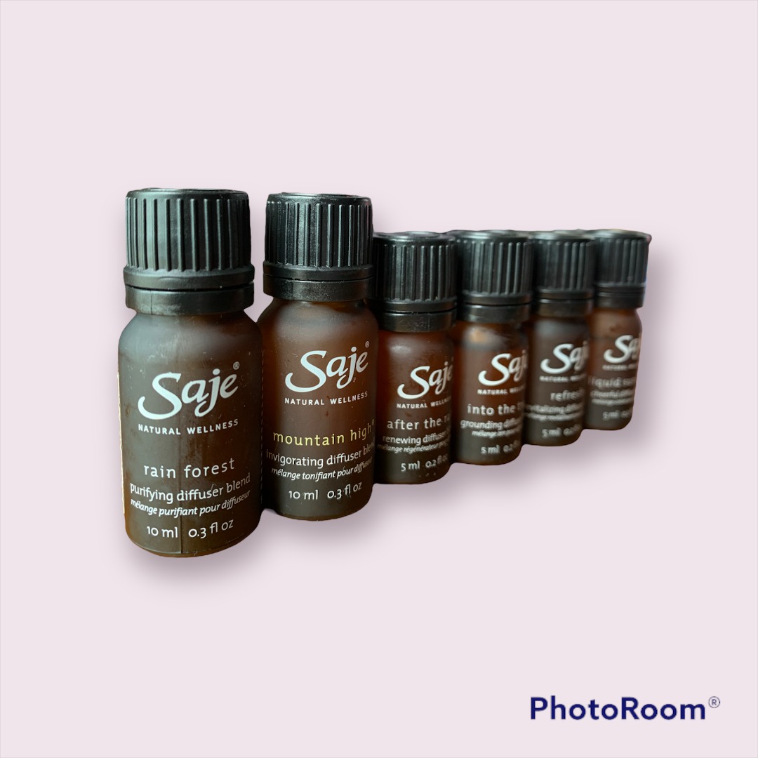 Original Saje Wellness Canada Relaxing Essential & Diffuser Oils