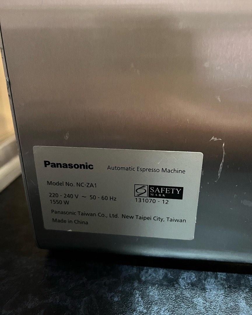 Panasonic Fully Automatic Espresso Coffee Machine NCZA1, TV & Home
