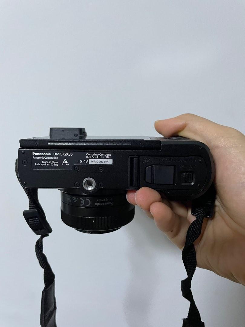 Panasonic GX85 black dual lens kit, Photography, Cameras on Carousell