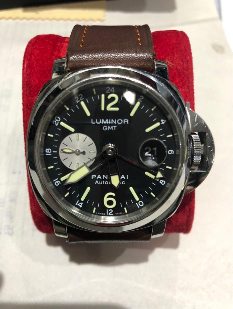 Panerai GMT Luminor (Category: Luxury Watches) located in Taguig. Submitted by scalpeljm (Listing ID 1186956654, Image 1). Description: 2011 Panerai , seldom used.