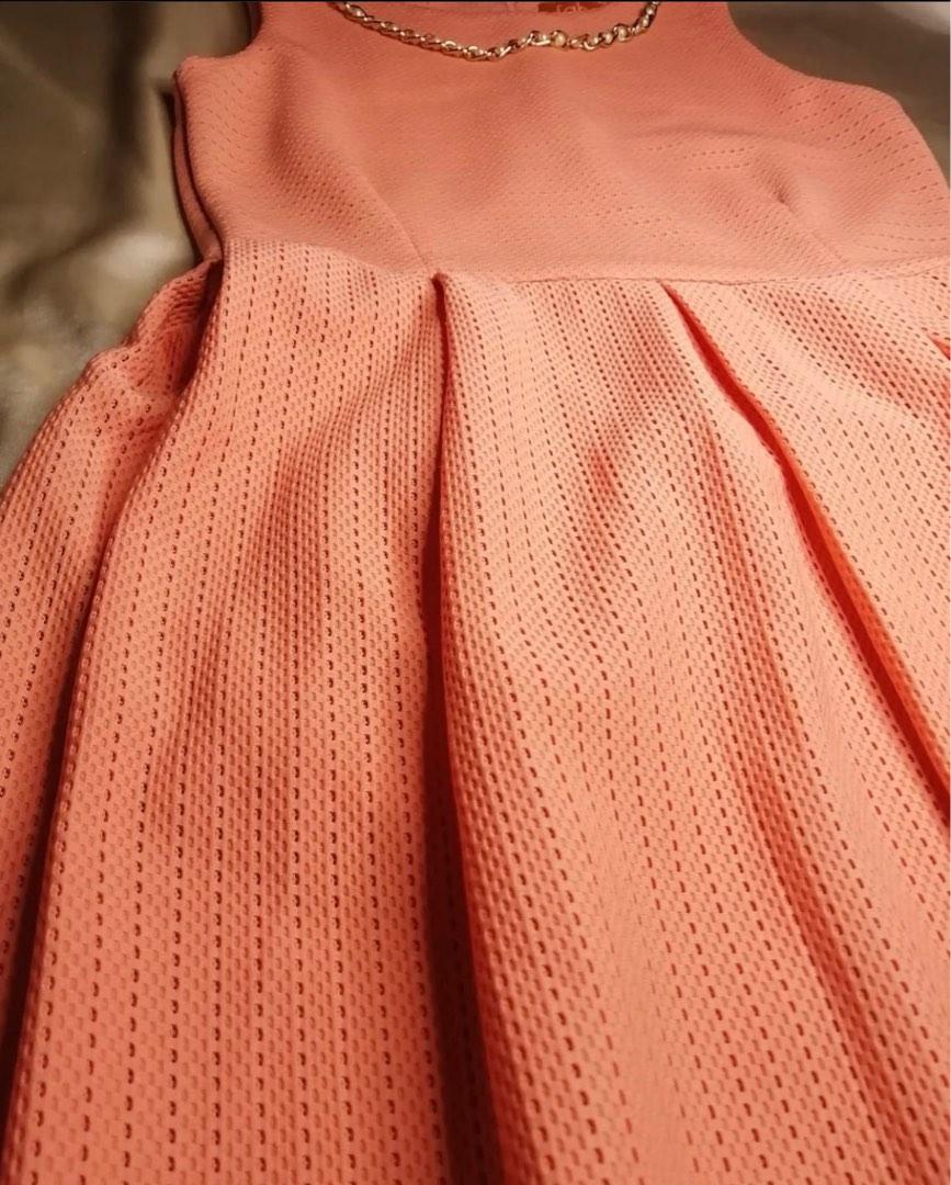 Pastel orange, Women's Fashion, Dresses & Sets, Dresses on Carousell