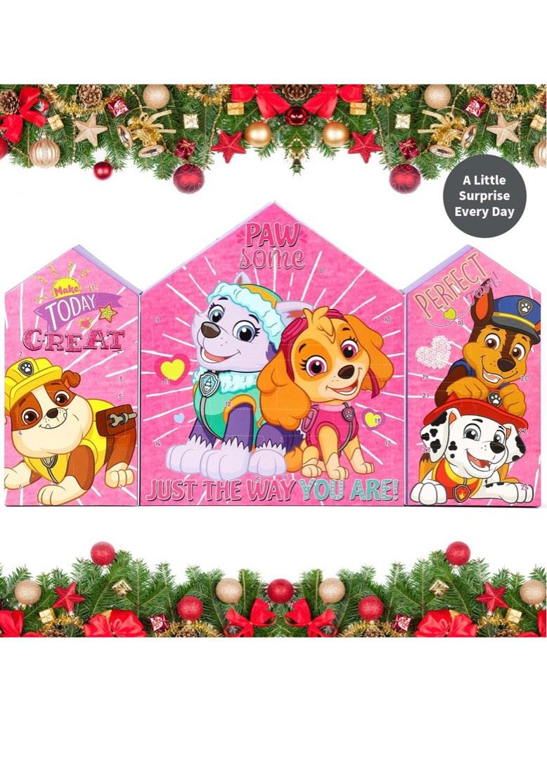 Paw Patrol advent calendar 2022 興趣及遊戲 玩具 遊戲類 Carousell
