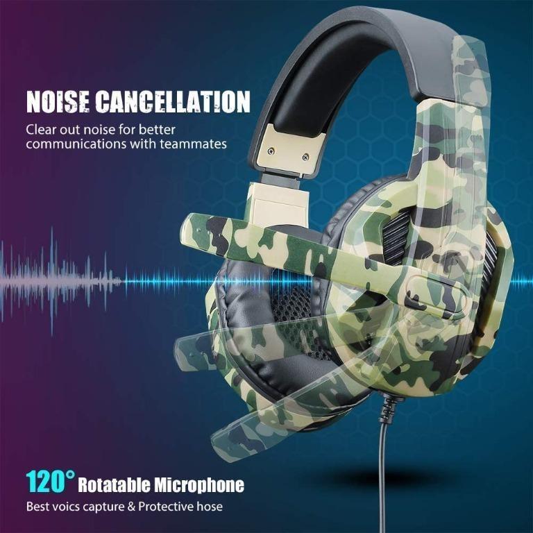 Picozon Gaming Headset with Microphone 3.5mm Plug Headphone for