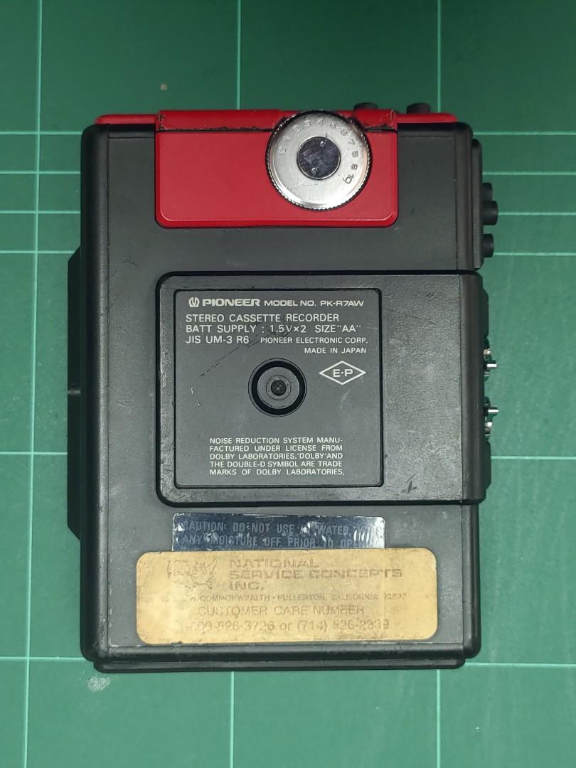 Pioneer PK-R7AW ALL WEATHER Walkman Cassette Player 先峰牌三