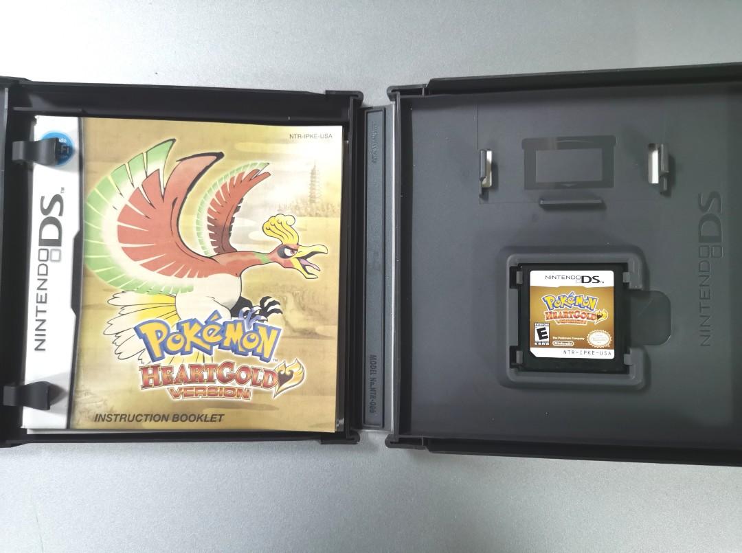 Pokemon Heartgold Authentic for Nintendo DS and 3DS, Video Gaming, Video Games