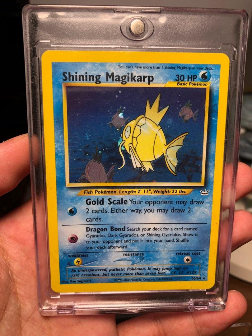 Pokemon Shining Magikarp Neo Revelations, Hobbies & Toys, Toys & Games on  Carousell