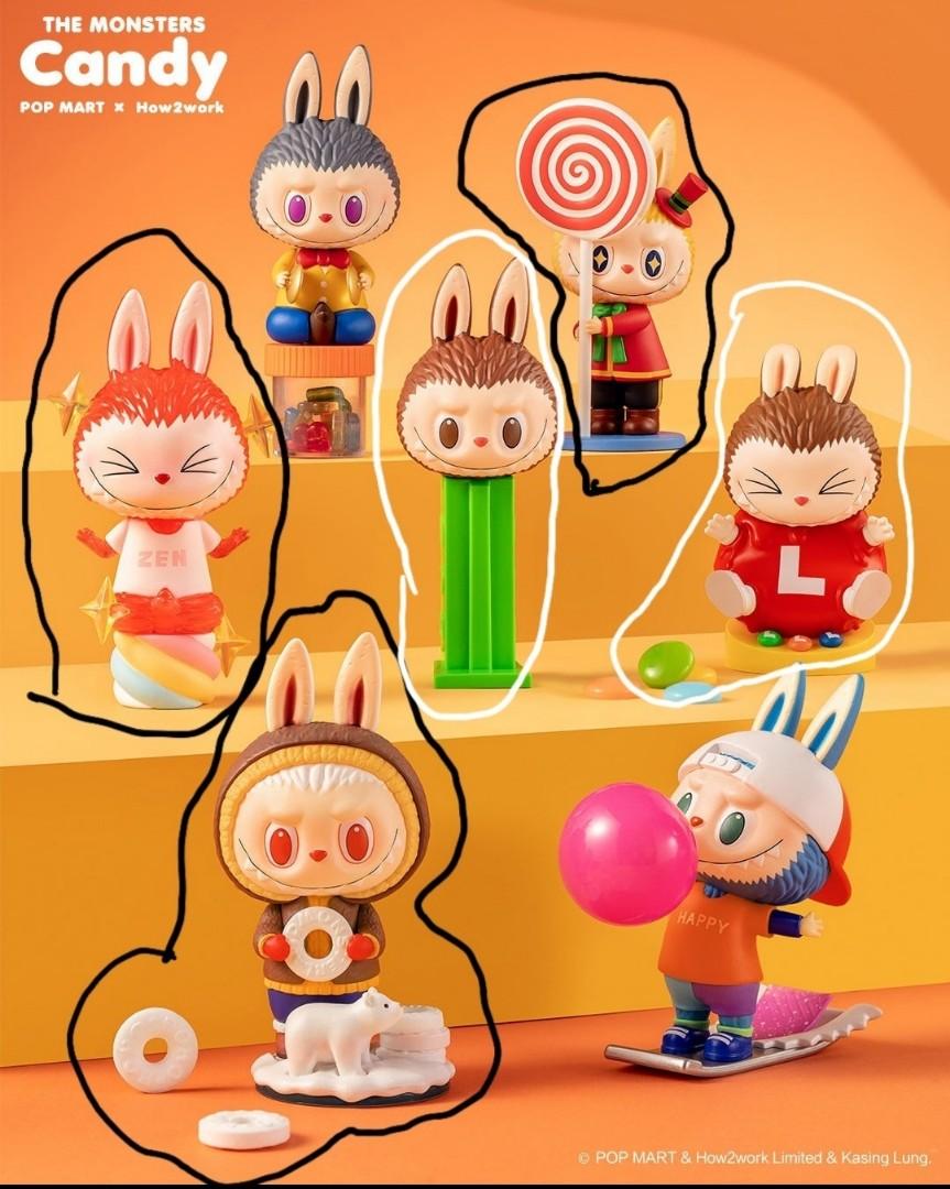 WTT | WTS Pop Mart x How 2 work - the monsters candy, Toys