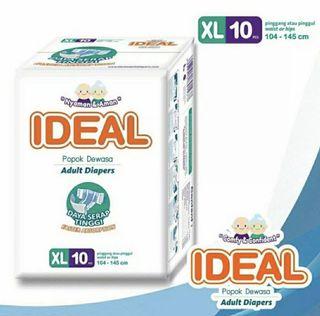 Popok Dewasa Ideal size XL TERMURAH!