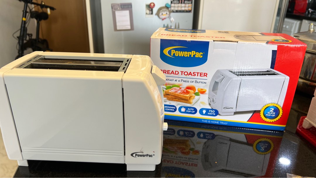 Powerpac Pop-up toaster, TV & Home Appliances, Kitchen Appliances ...