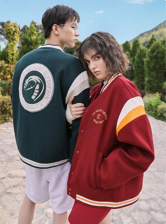 PREORDER SPAO X HARRY POTTER BASEBALL JACKET LONG SLEEVE UNISEX