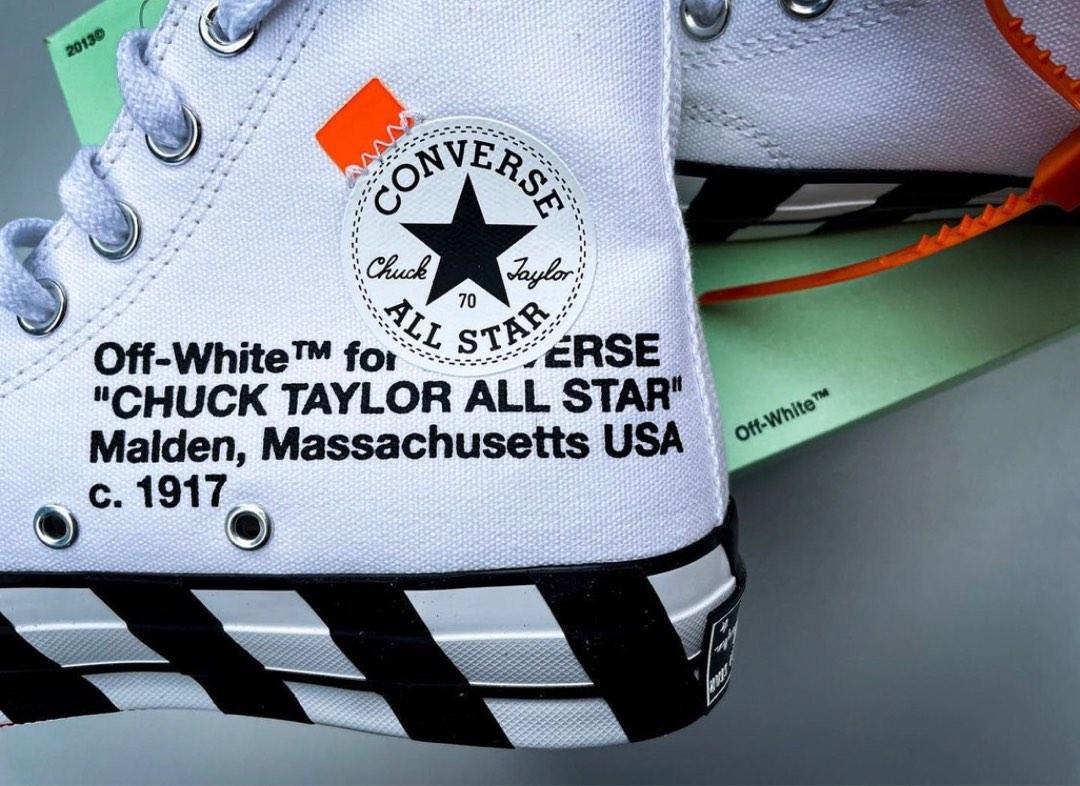 Off white chuck taylors store price