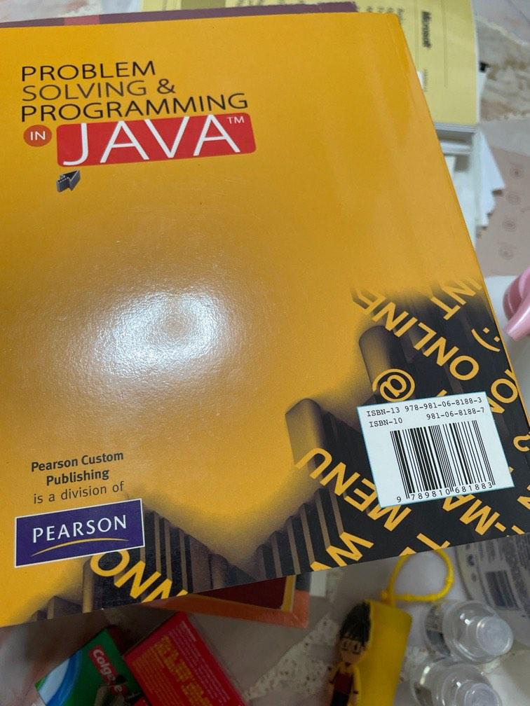 Problem solving &programming in Java (Category: Textbooks) located in Singapore. Submitted by yanng24 (Listing ID 1186899444, Image 2). Description: .