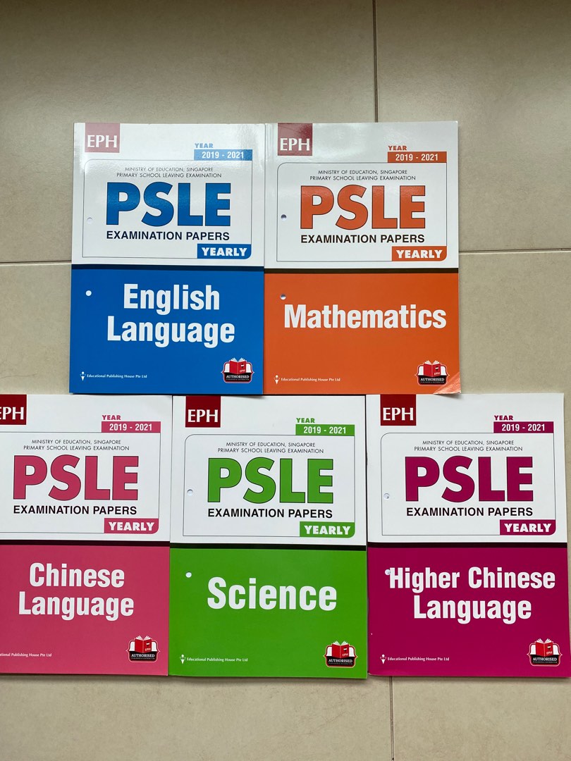 PSLE Exam Papers (2019 To 2021), Hobbies & Toys, Books & Magazines ...