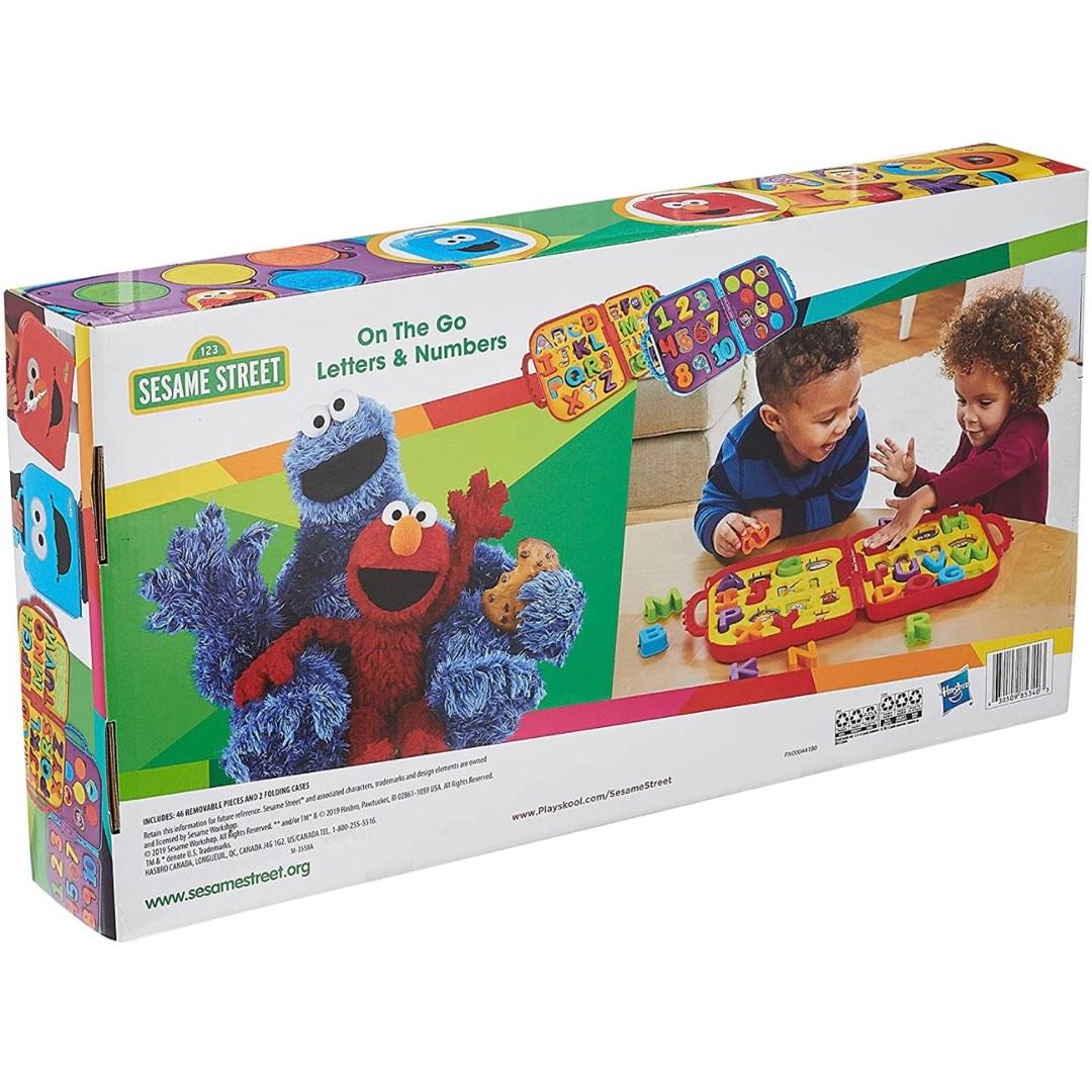 Playskool, Toys, Playskool Sesame Street Cookie Monster On The Go Case  Numbers Cookies